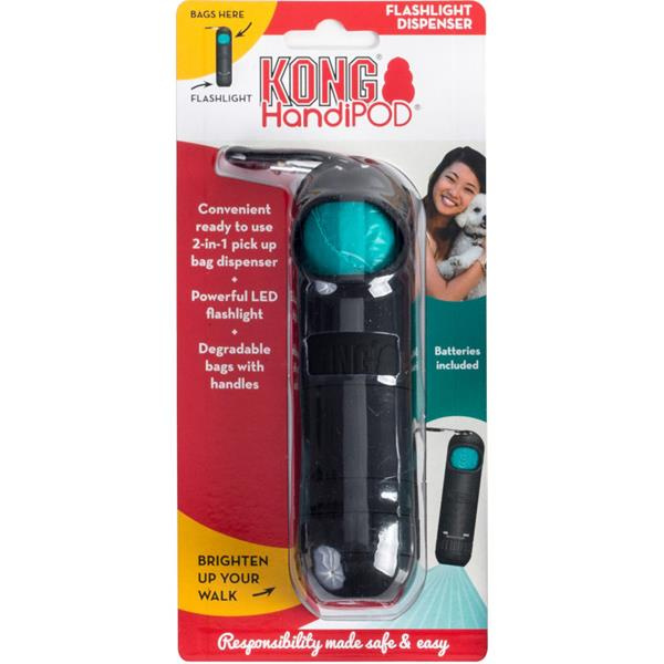 KONG HandiPOD zásobník na sáčky a baterka 1 ks