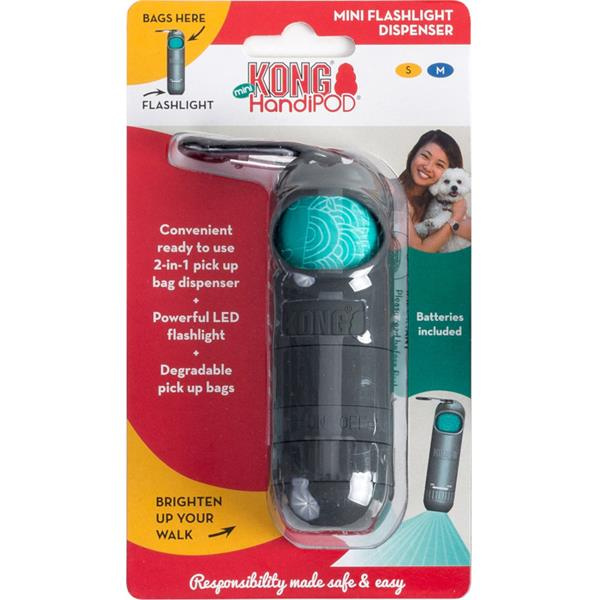 KONG HandiPOD mini zásobník na sáčky a baterka 1 ks