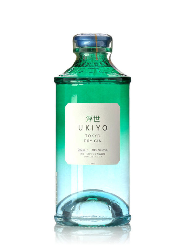 Ukiyo Japanese Tokyo Dry Gin 40% 0,7l