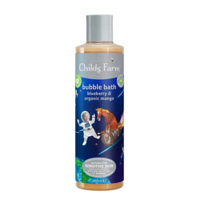 Childs Farm Bubble Bath bublinková koupel a mycí gel Blueberry & Mango 250 ml
