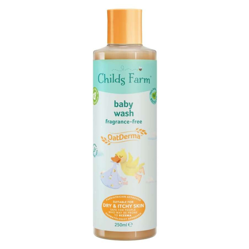 Childs Farm OatDerma Baby Wash mycí emulze bez parfemace pro děti 250 ml