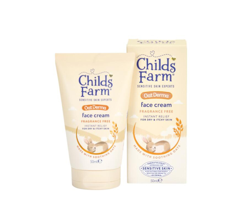 Childs Farm OatDerma Face Cream krém na obličej bez parfemace 50 ml