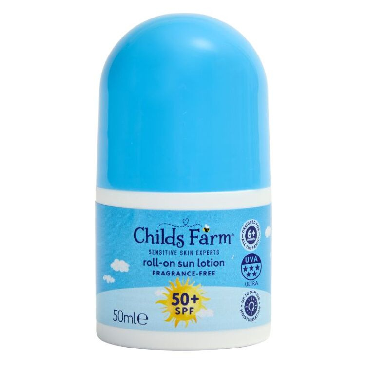Childs Farm Suncare Roll On opalovací krém roll-on SPF 50+ 50 ml