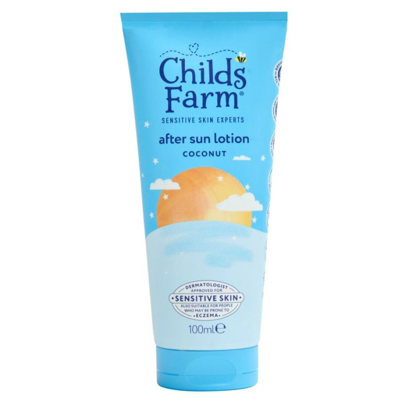 Childs Farm Suncare Aftersun mléko po opalování Organic Coconut Oil and Aloe Vera 100 ml