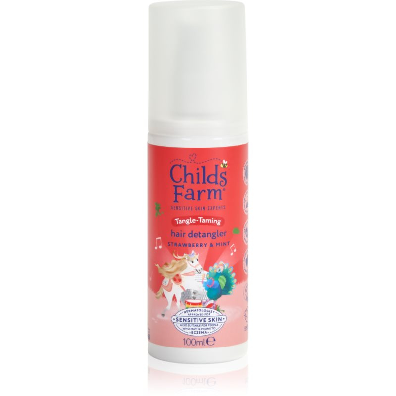CHILDS FARM Sprej na rozčesávání vlasů jahoda a máta 100 ml