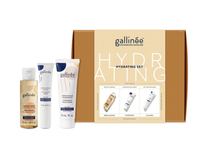 Gallinée Hydrating Set na pleť, 3 ks