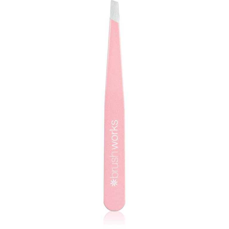 Brushworks Precision Slanted Tweezers pinzeta se zešikmeným koncem 1 ks