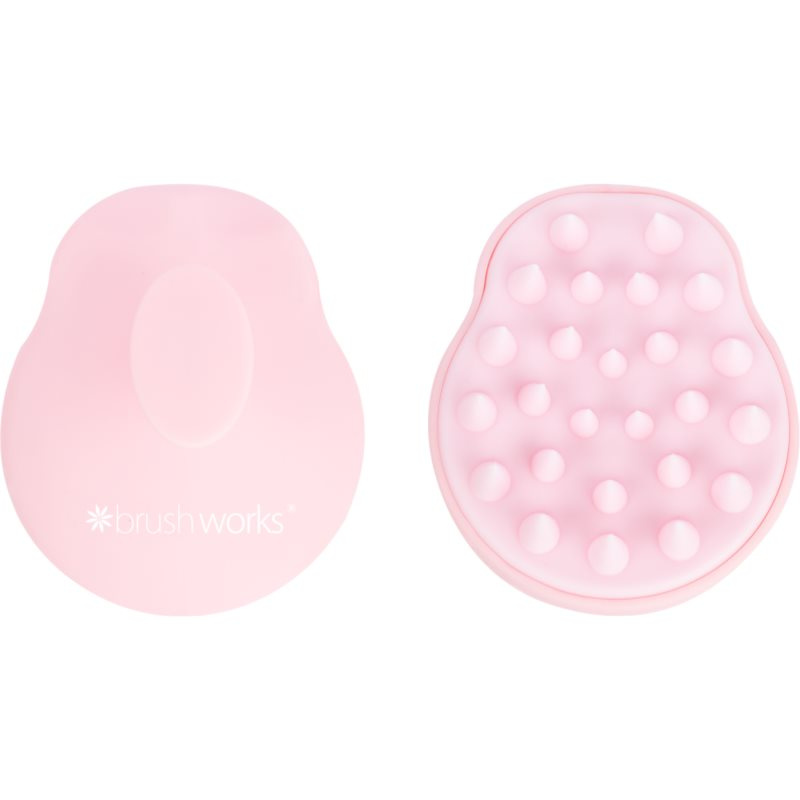Brushworks Massaging Shampoo Brush masážní kartáč na vlasovou pokožku 1 ks