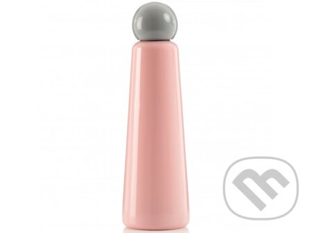 Skittle Bottle Jumbo 750ml - Pink & Light Grey