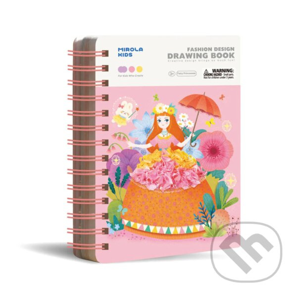Fashion kreatívna kniha Fairy Princesses - kniha z kategorie Omaľovávanky