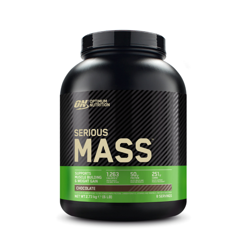 Optimum Nutrition Serious Mass 2727g - čokoláda