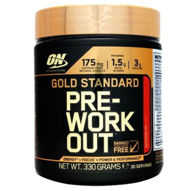 Optimum Nutrition Gold Standard Pre-workout 330g - ovocný punč