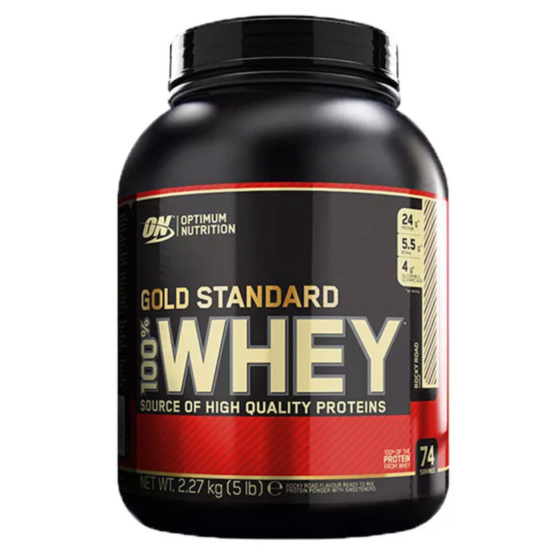 Optimum Nutrition 100% Whey Gold Standard 2270 g - banán 
