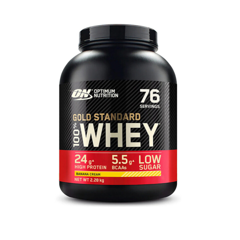 Optimum Nutrition 100% Whey Gold Standard 2270 g - banán 