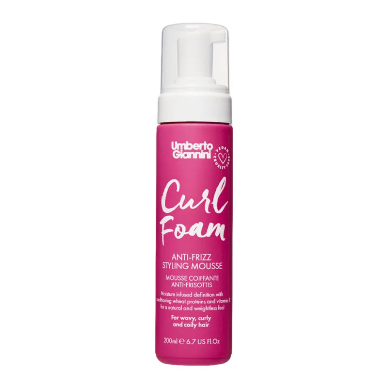 Umberto Giannini Pěna proti krepatění vlasů Anti-Frizz 200 ml