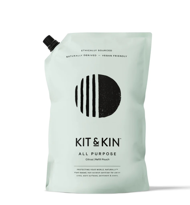 Kit&Kin Univerzální čisticí prostředek, citrus, náhradní náplň 1l