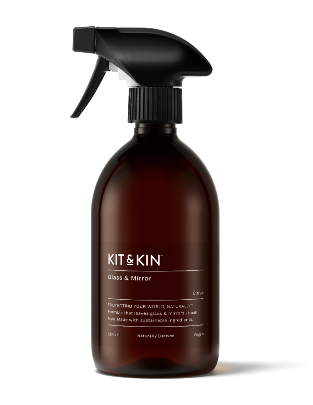 Kit&Kin Čistič na sklo a zrcadla, citrus, 500ml