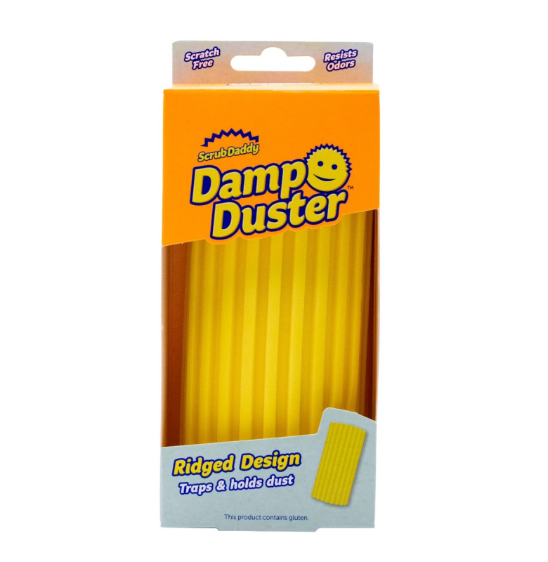 Scrub Daddy Houbička na utírání prachu Damp Duster 1 ks žlutá