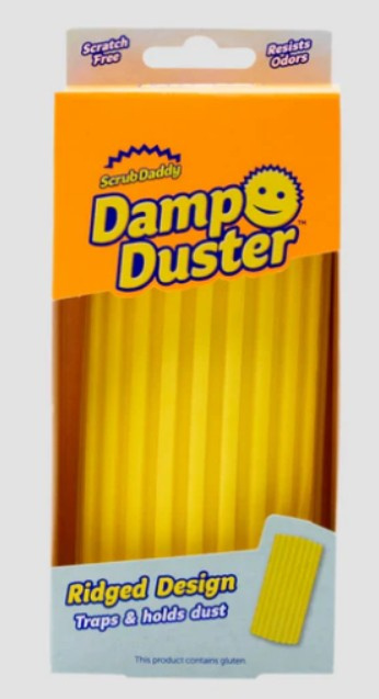 Scrub Daddy Houbička na utírání prachu Damp Duster 1 ks žlutá