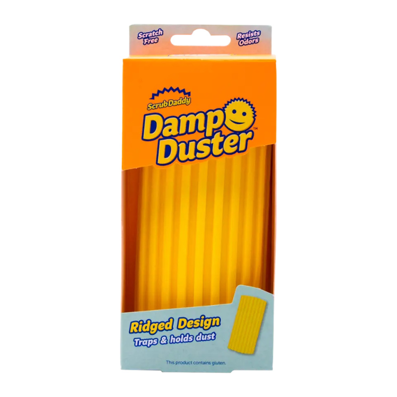 Scrub Daddy Houbička na utírání prachu Damp Duster 1 ks žlutá