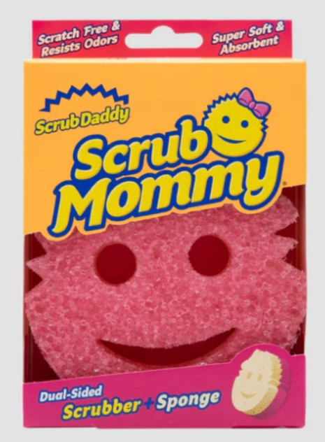 Scrub Daddy Houbička Scrub Mommy 1 ks růžová
