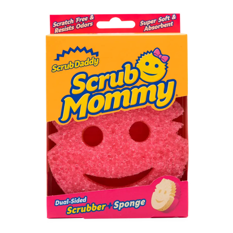 Scrub Daddy Houbička Scrub Mommy 1 ks růžová