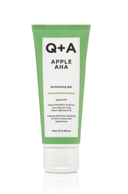 Q+A AHA Apple exfoliační čisticí gel 75 ml