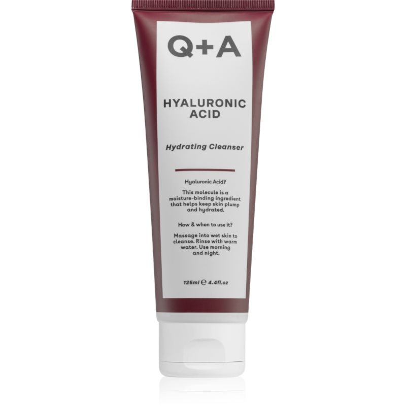 Q+A Hyaluronic Acid hydratační čisticí gel s kyselinou hyaluronovou 125 ml