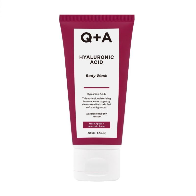 Q+A Tělové mýdlo s kyselinou hyaluronovou 50 ml
