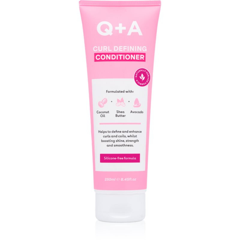 Q+A Curl Defining hydratační kondicionér pro vlnité a kudrnaté vlasy 250 ml