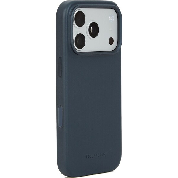 Troubadour Full Leather MagSafe kožený kryt iPhone 17 Pro/iPhone 18 Pro Basalt
