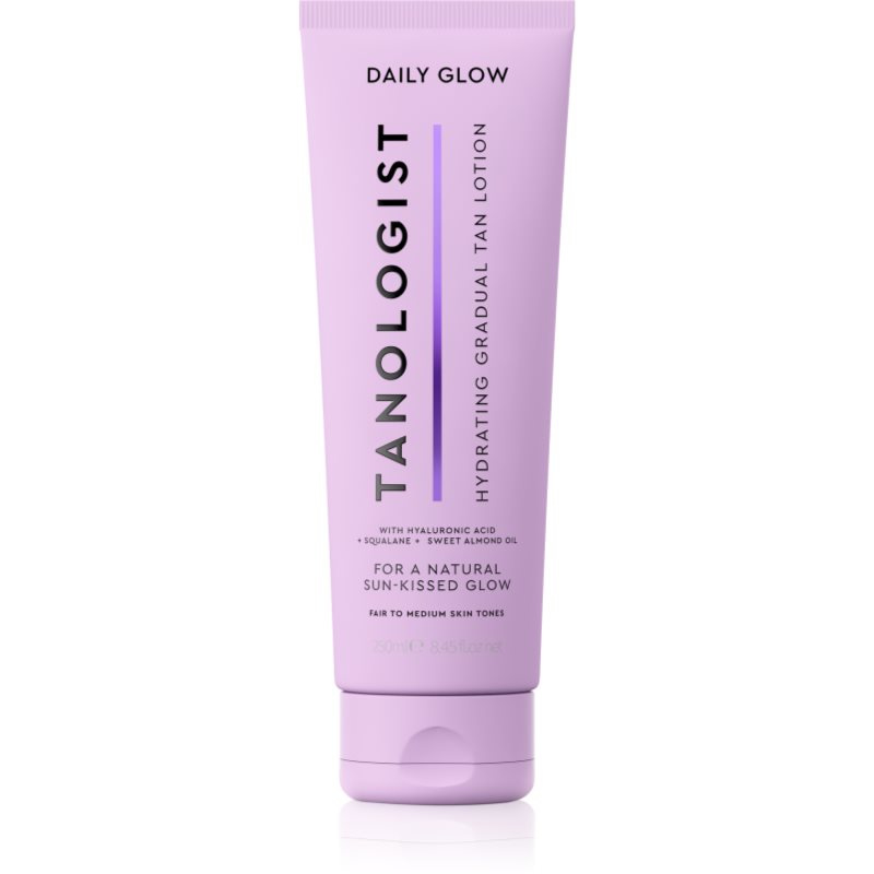 TANOLOGIST Daily Glow hydratační tělové mléko pro postupné opálení odstín Light To Medium 250 ml