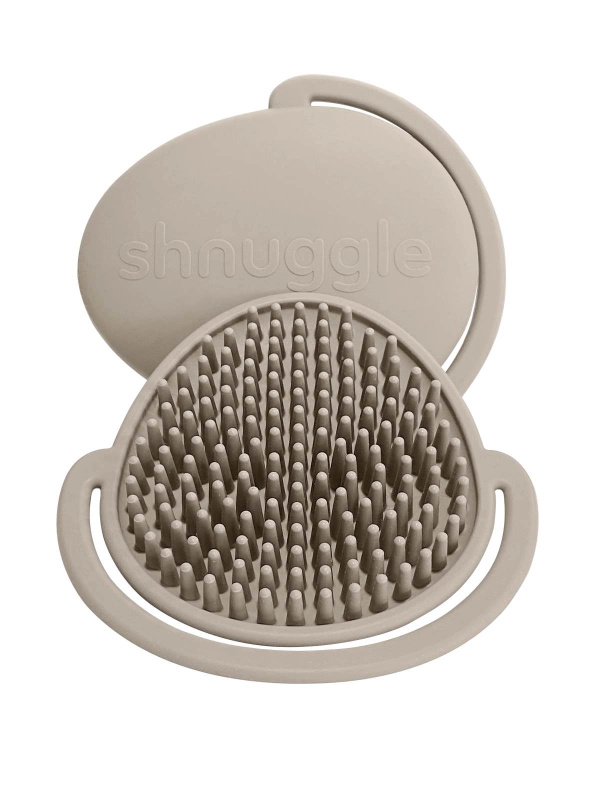SHNUGGLE Dětský kartáč - Taupe