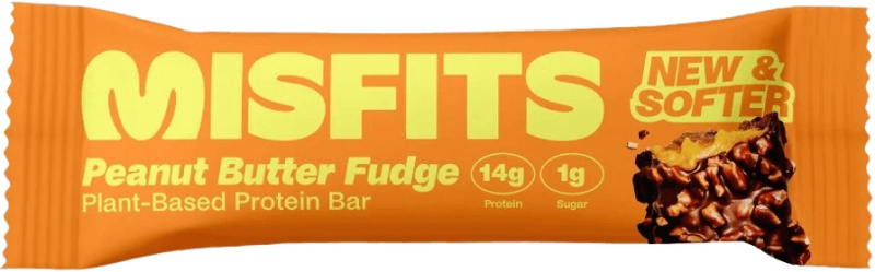 Misfits Vegan Protein Bar Soft 50 g - peanut butter