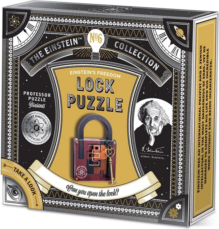 Professor Puzzle hlavolam Einstein: zámek