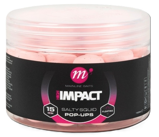 Mainline pop up hi impact salty squid 15 mm