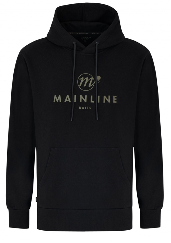 Mainline mikina carp hoodie black edition black - m