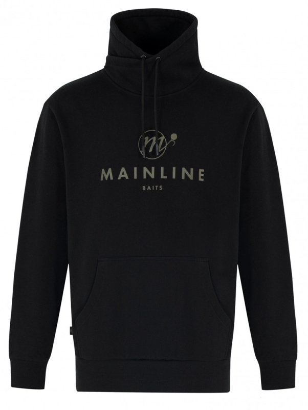 Mainline mikina carp snoodie black edition black - l