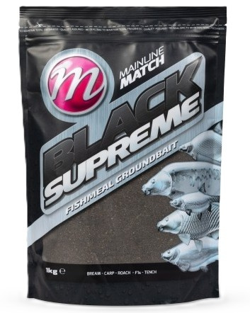 Mainline krmítková směs black supreme 1 kg