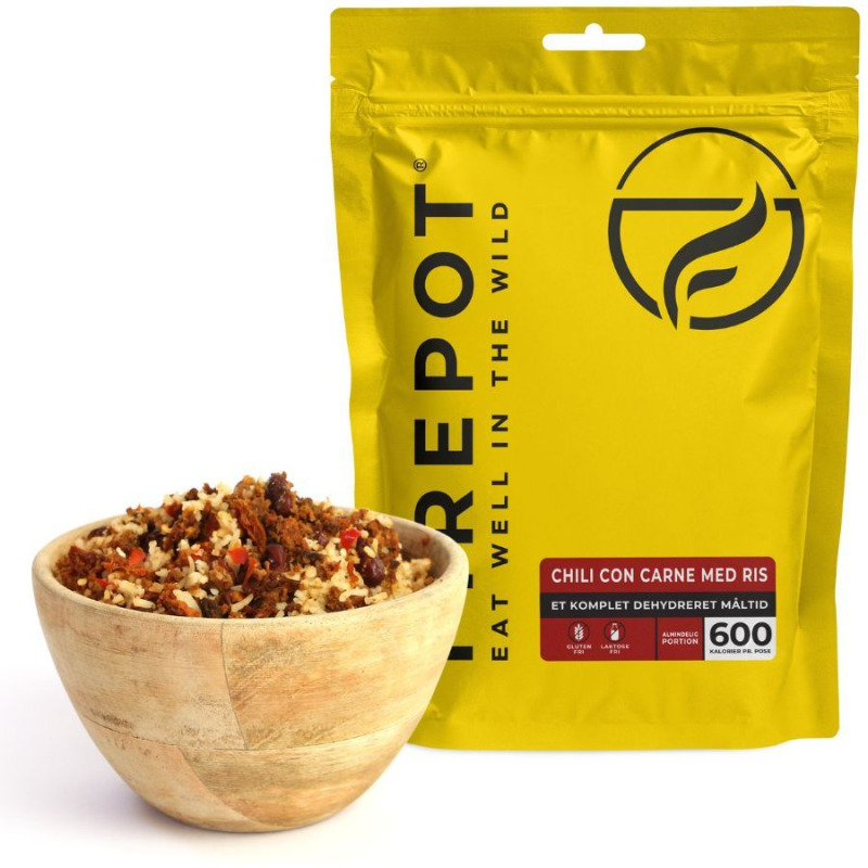 Firepot Chili con Carne s rýží, lyofilizované jídlo, Reg