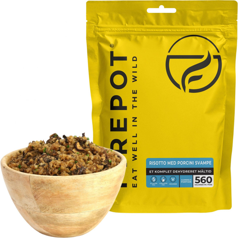 Firepot Risotto s houbami Porcini, lyofilizované jídlo, Reg