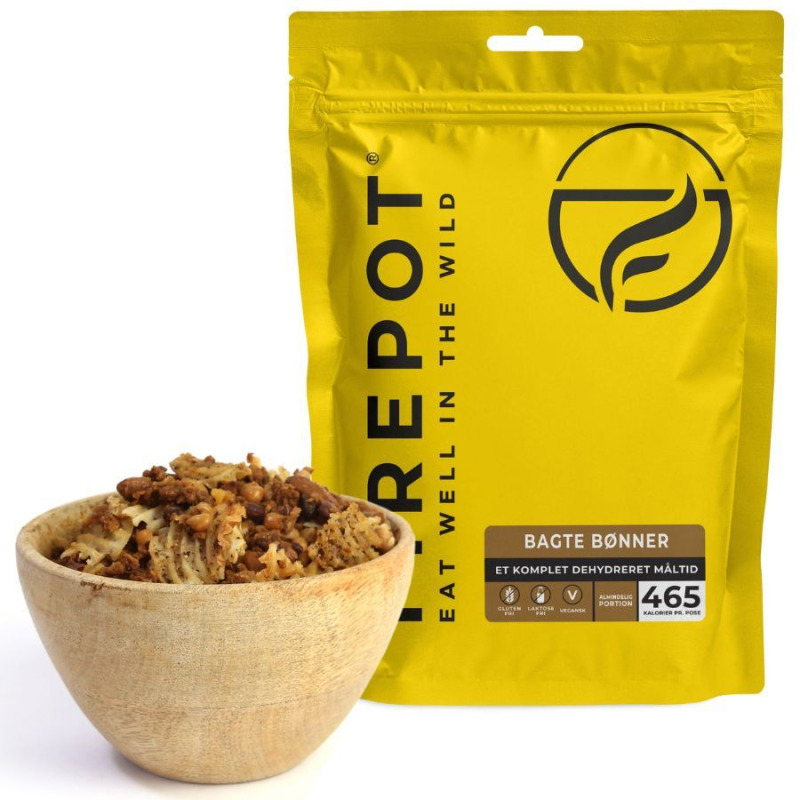 Firepot Pečené Fazole, lyofilizované jídlo, Reg