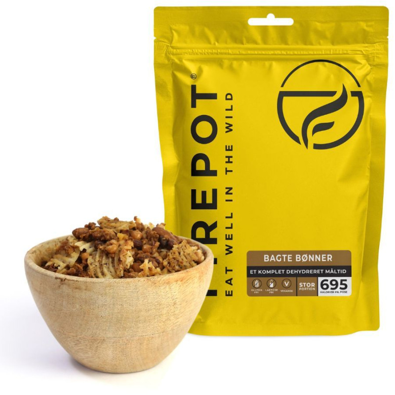Firepot Pečené Fazole, lyofilizované jídlo, XL