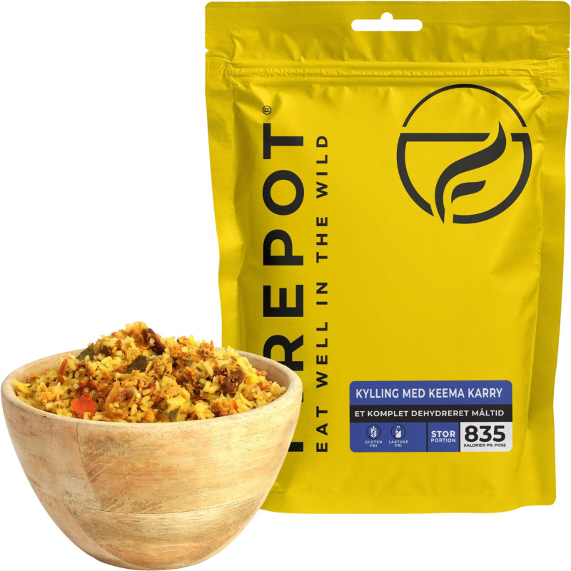 Firepot Kuře s Keema Kari, lyofilizované jídlo, XL