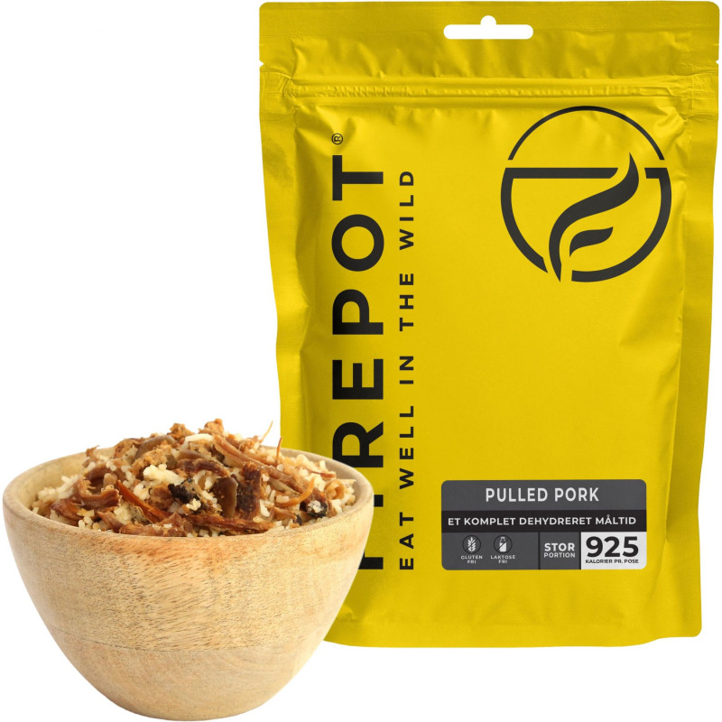 Firepot Pulled Pork, lyofilizované jídlo, XL