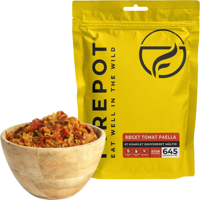 Firepot Uzená Rajčatová Paella, lyofilizované jídlo, XL