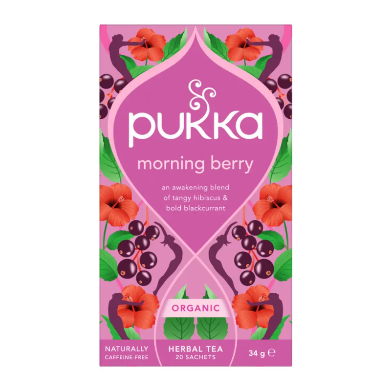 Pukka BIO Morning Berry porcovaný čaj 20x1,5 g