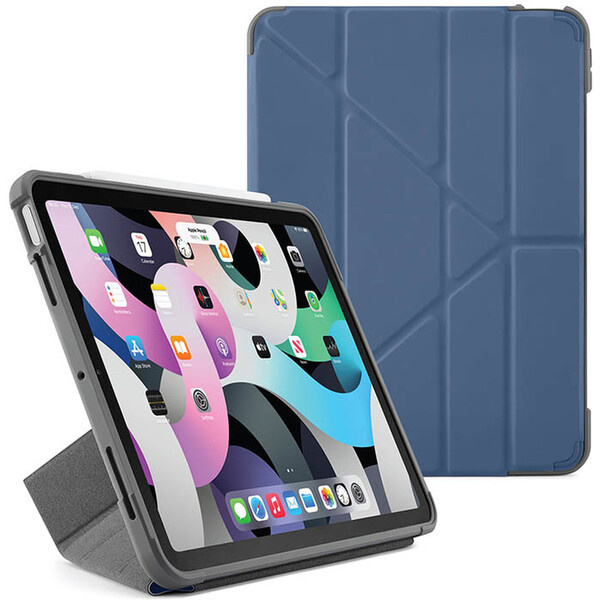 Pipetto Origami Shield pouzdro Apple iPad Air 11“ (2024) modré Modrá