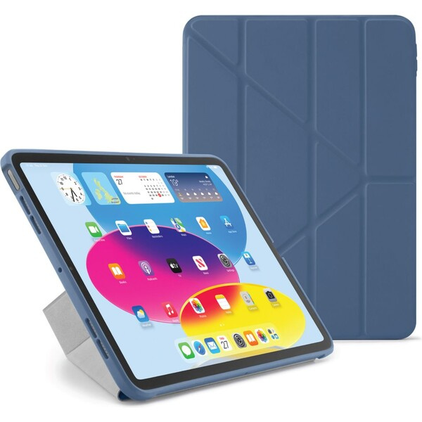 Pipetto Origami pouzdro pro Apple iPad 10,9" (2022) modré PIP052-51-V Námořně modrá