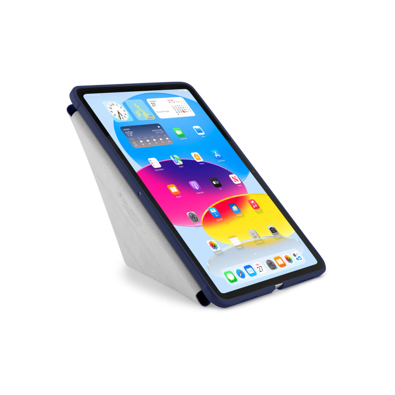Pipetto Origami pouzdro pro Apple iPad 10,9" (2022) tmavě modré PIP052-113-V Tmavě modrá